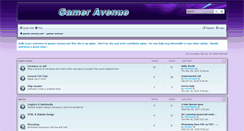 Desktop Screenshot of gamer-avenue.net